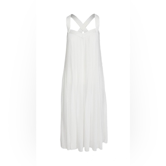 Rag & Bone Sabine Midi Dress in Marshmallow Size 6 - Picture 3 of 14